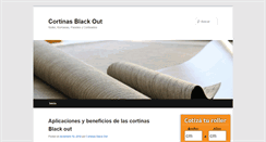 Desktop Screenshot of cortinasblackout.com